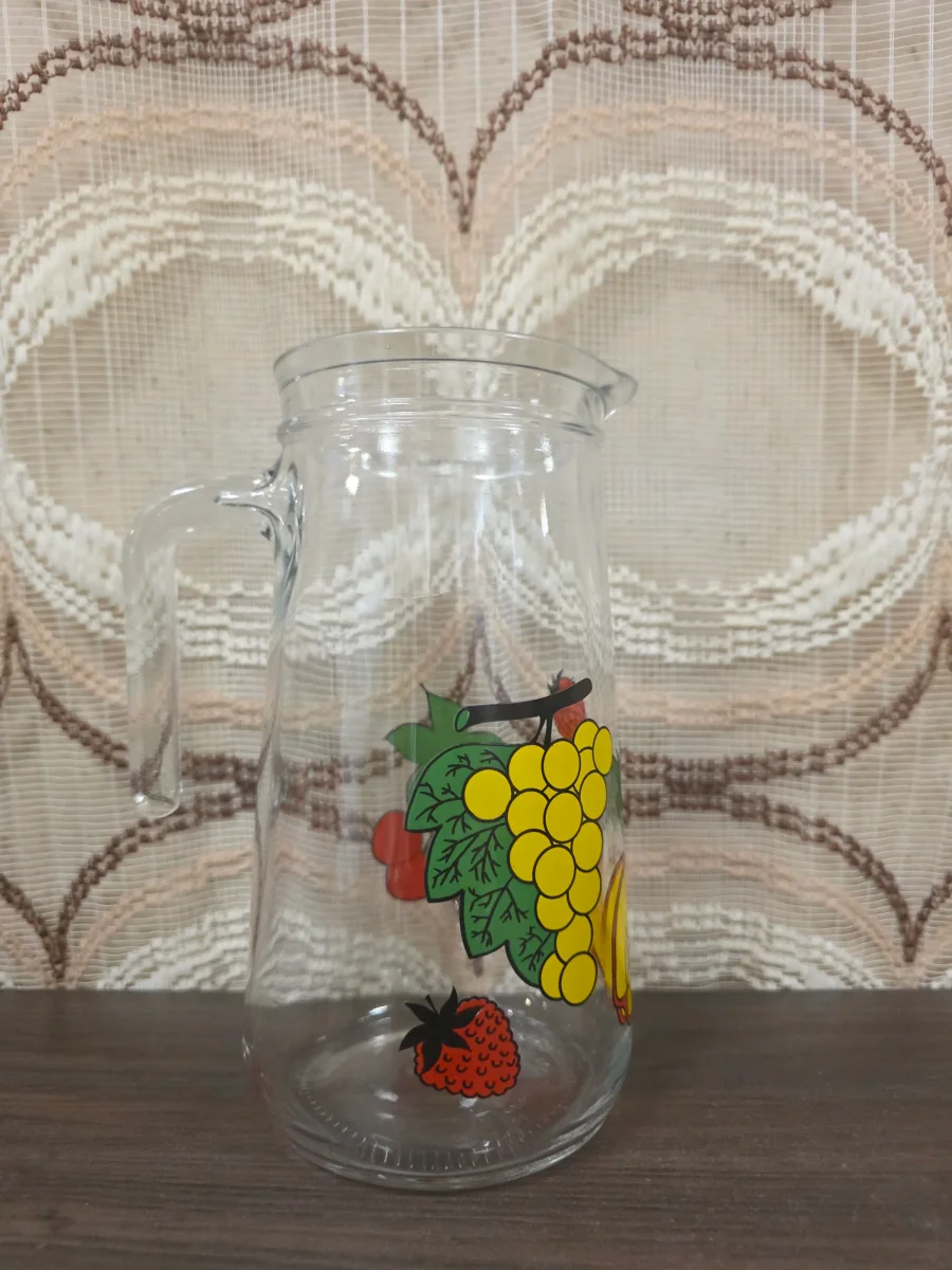 Covetro Italy glazen schenkkan met fruitdessin - Afbeelding 2