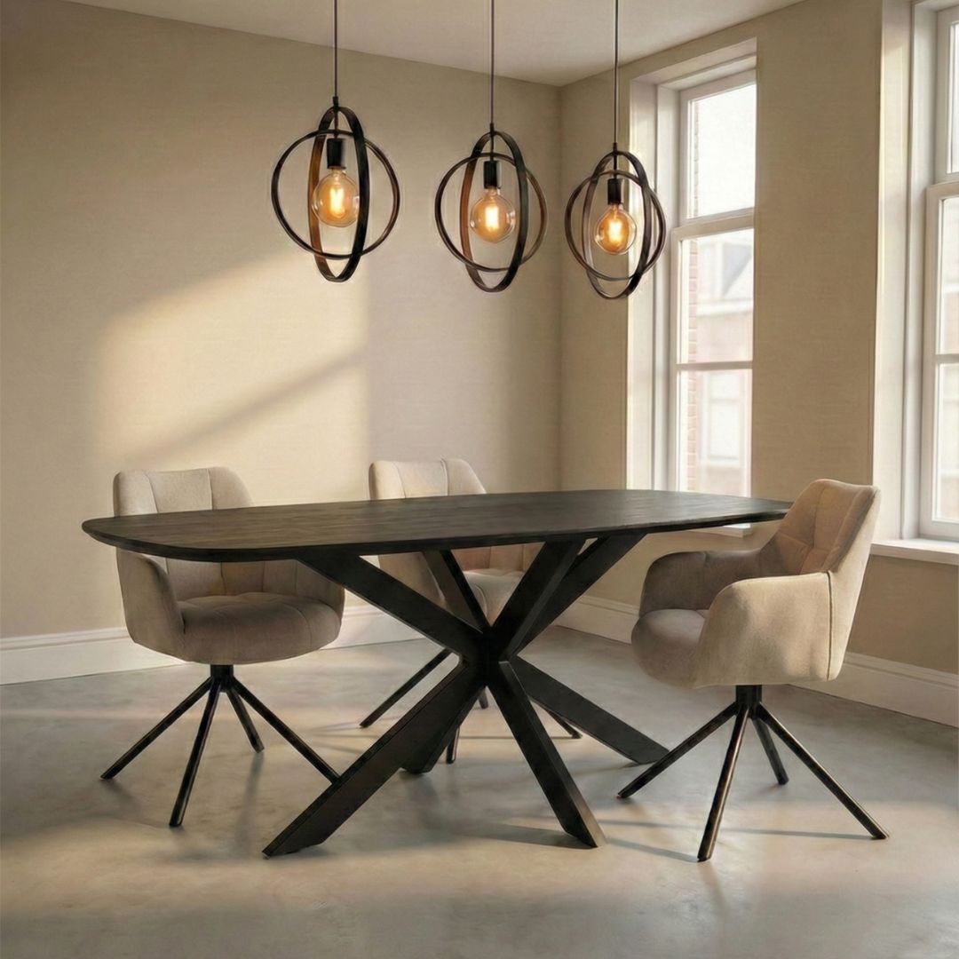 Eettafel Madrid curved - Afbeelding 2