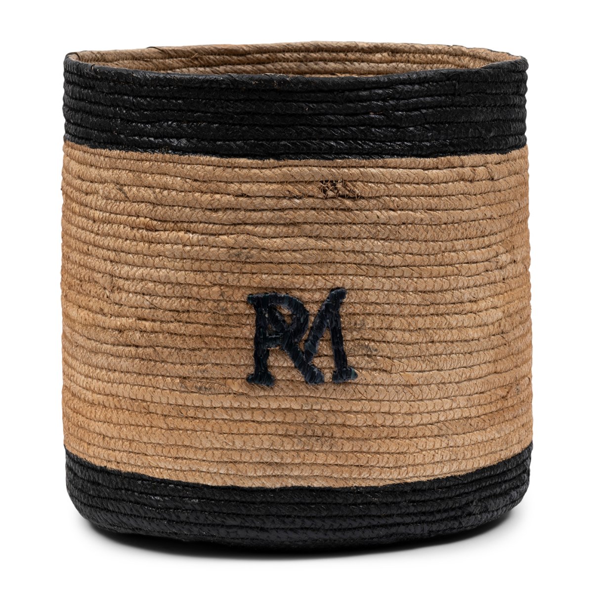 RM Striped Monogram Basket M~