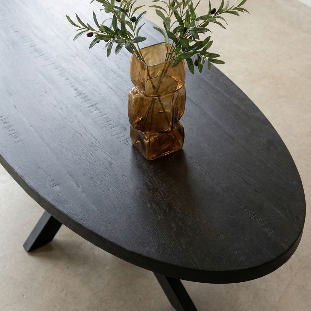 Eettafel Apeldoorn ovaal - Afbeelding 3