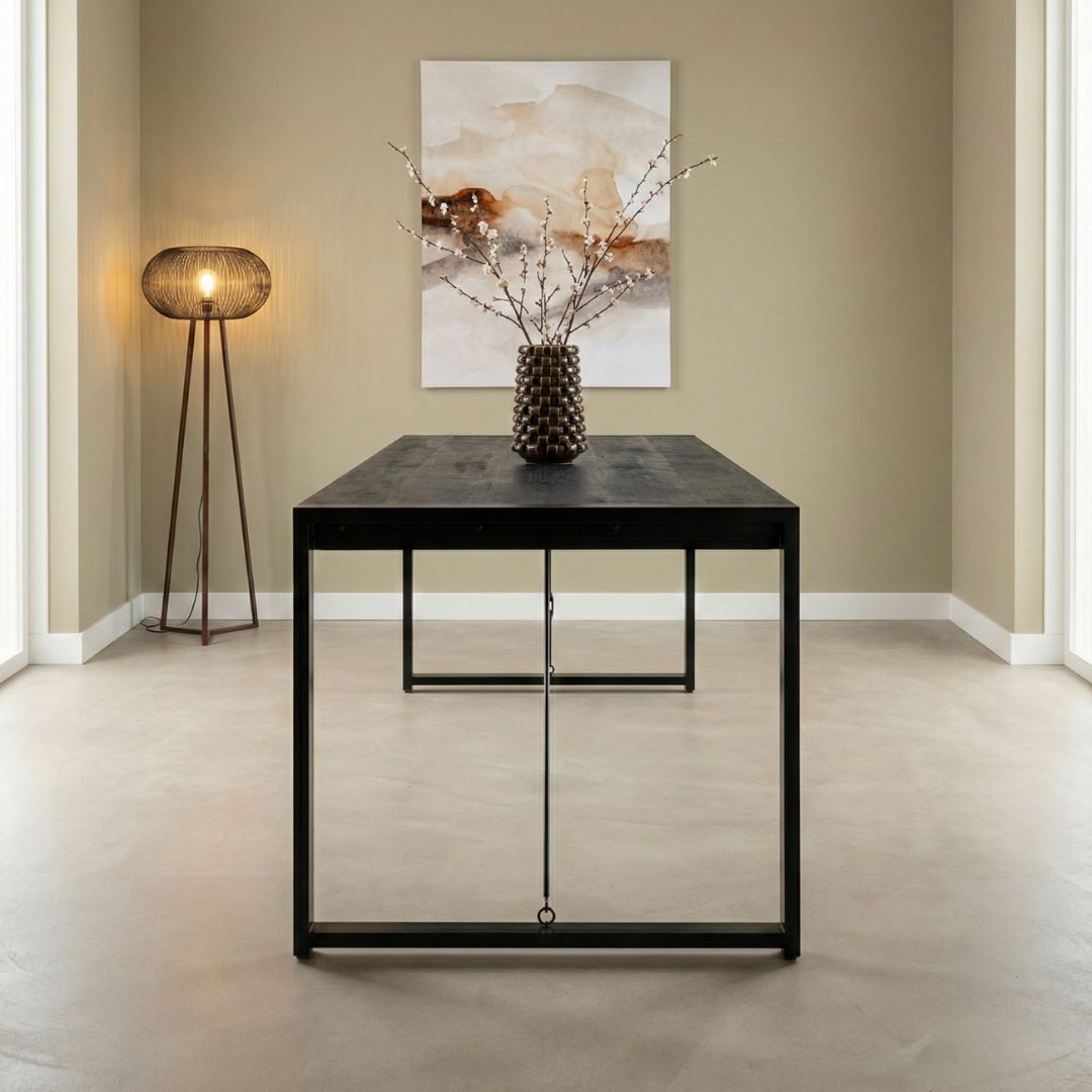 Eettafel Britt zwart - Afbeelding 3