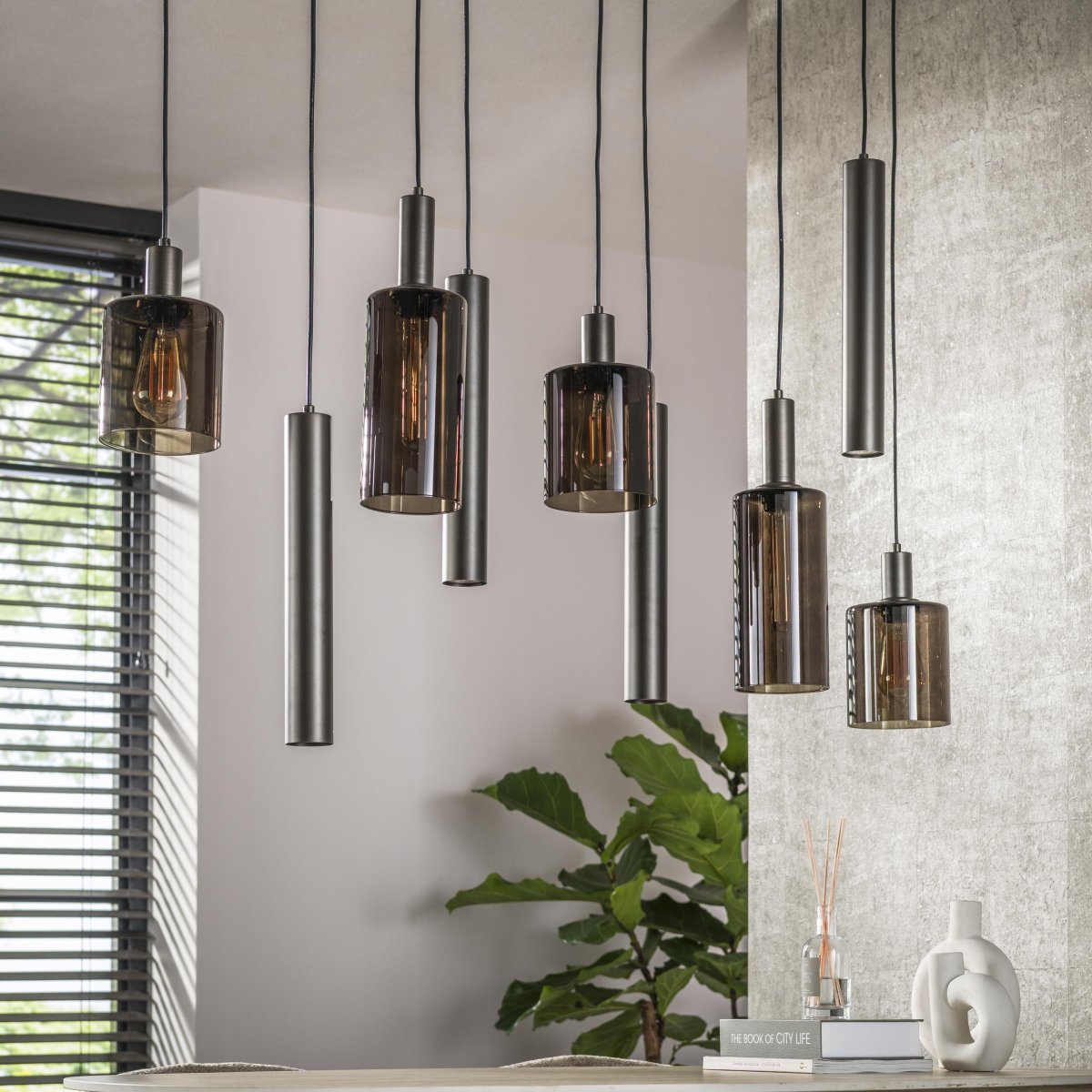 Hanglamp Leentje 9 lampen - Afbeelding 4