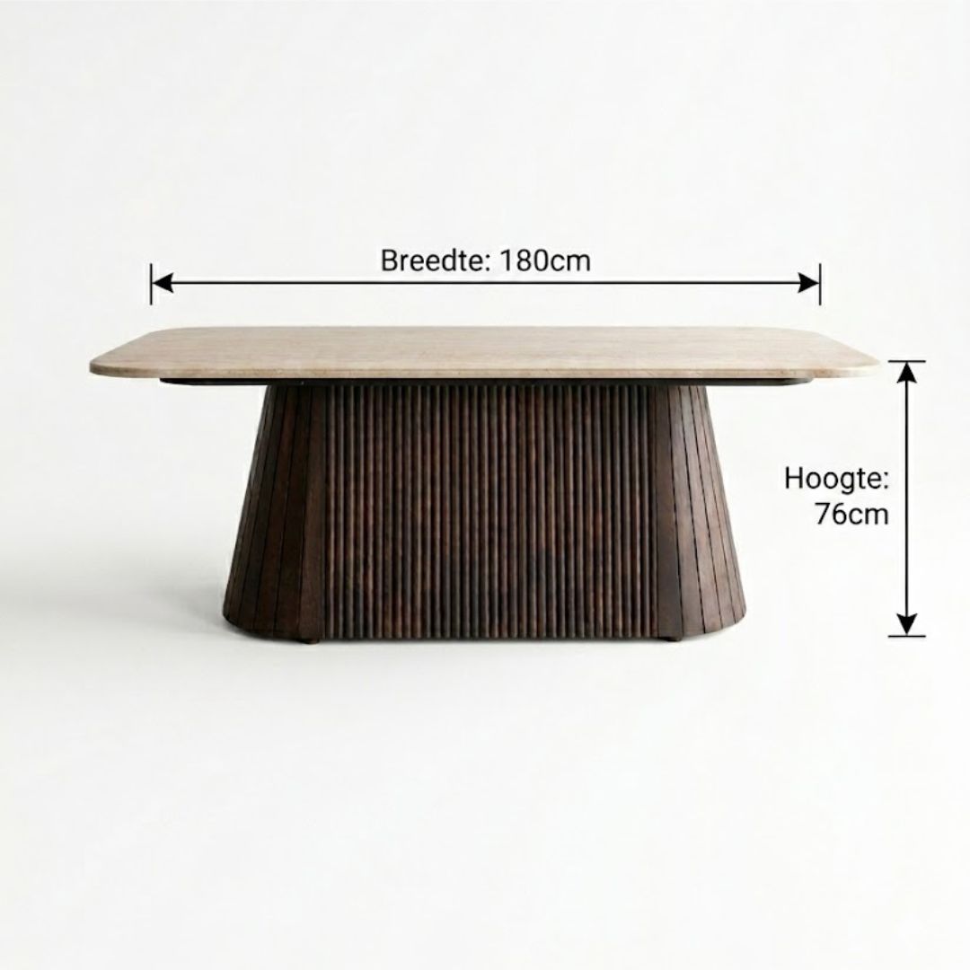 Eettafel Japandi - Afbeelding 8