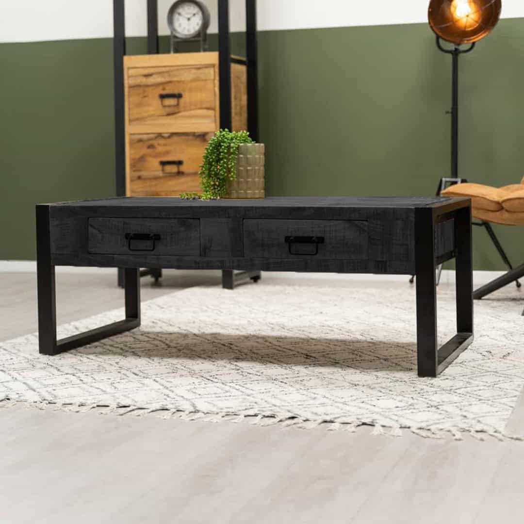 Salontafel Britt zwart - Afbeelding 5