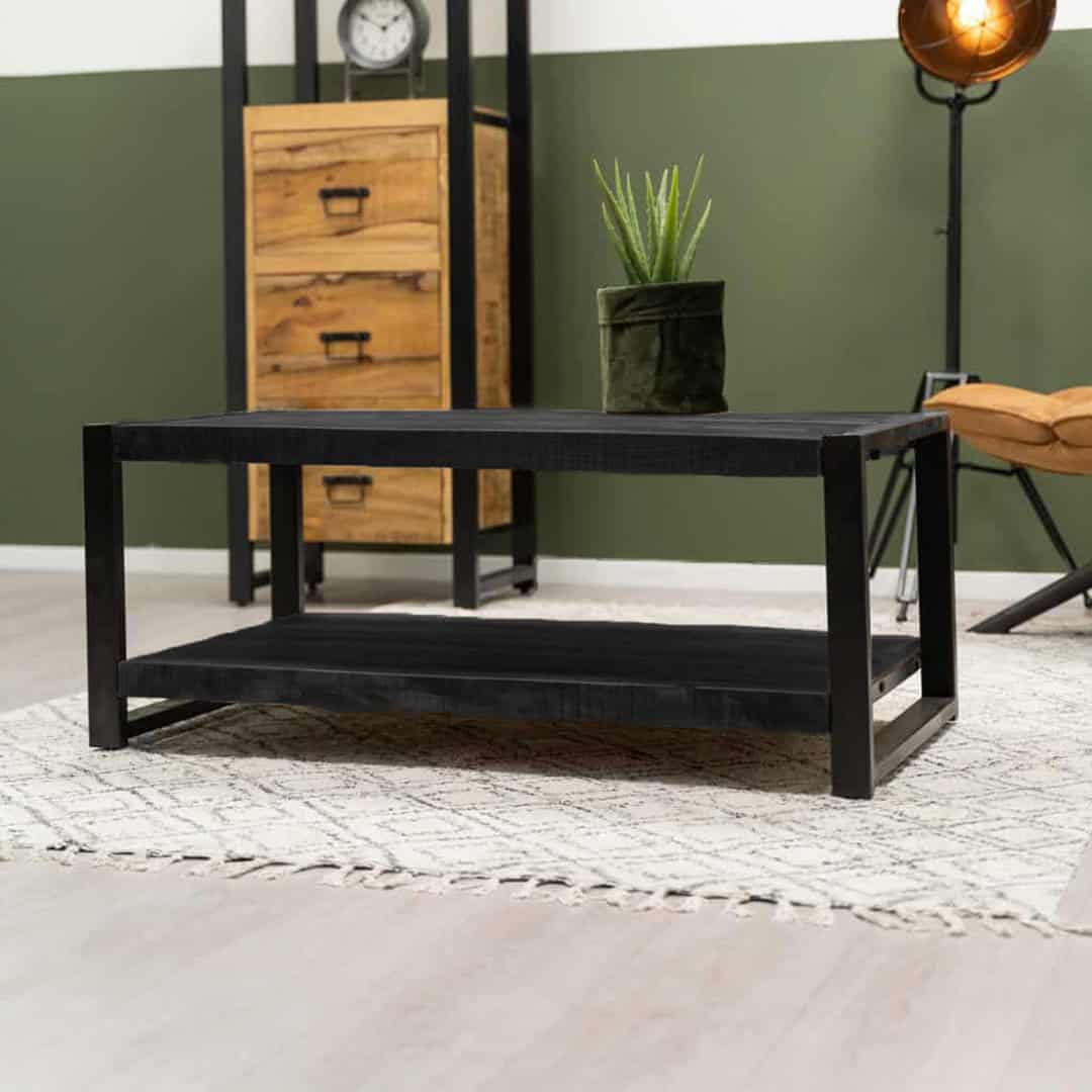 Salontafel Britt zwart - Afbeelding 3